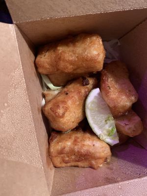 Fried tofu at Namu Stonepot in San Francisco