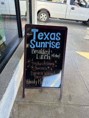 Outside   at Texas Sunrise in Fredericksburg