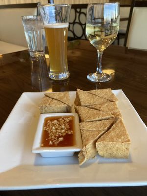 Fried tofu   at Thai Thai'm in Loveland