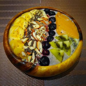 Blue Berry Spirulina  at iVegan in Makati