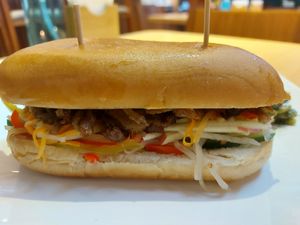 Bahn mi at iVegan in Makati