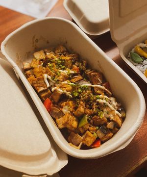 Sizzling Tofu  at iVegan in Makati