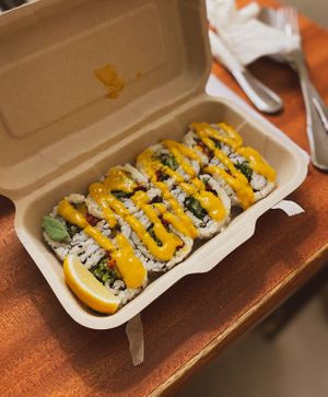 Mango Maki  at iVegan in Makati