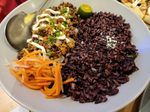 Wholesome sisig at iVegan in Makati