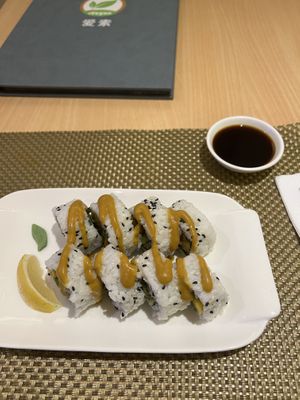 Mango maki  at iVegan in Makati