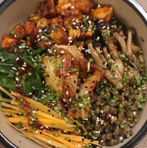 Vegan Bibimbap #veganuary at iVegan in Makati