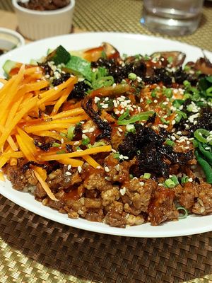 Bibimbap at iVegan in Makati