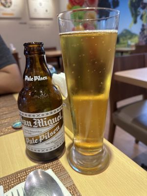 Local beer   at iVegan in Makati