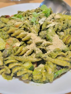 Fusilli Pesto at iVegan in Makati
