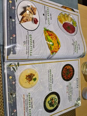 Menu page 2 at iVegan in Makati