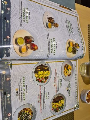 Menu page 4 at iVegan in Makati