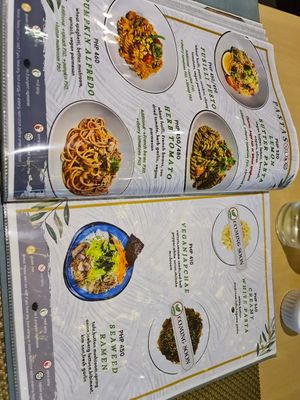 Menu page 6 at iVegan in Makati