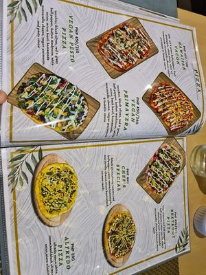 Menu page 8 at iVegan in Makati