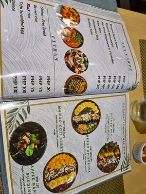 Menu page 9 at iVegan in Makati