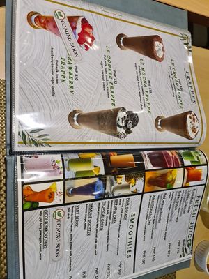 Menu page 10 at iVegan in Makati