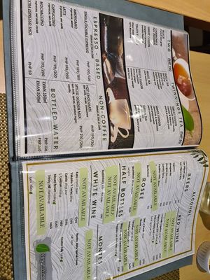 Menu page 11 at iVegan in Makati