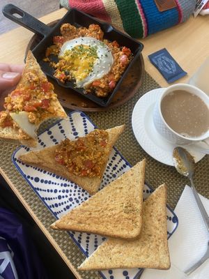 Vegan Shakshuka  at iVegan in Makati