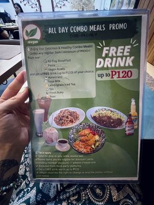 Promo  at iVegan in Makati