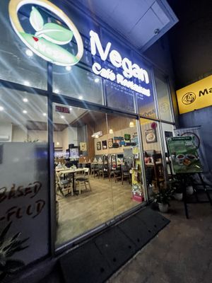 Front entrancee  at iVegan in Makati
