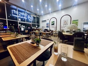 Inside  at iVegan in Makati