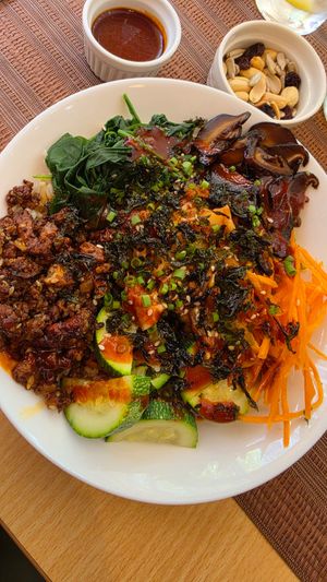 Bibimbap at iVegan in Makati