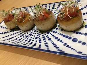 “Scallops" at iVegan in Makati