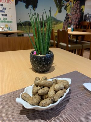 free appetizer  at iVegan in Makati