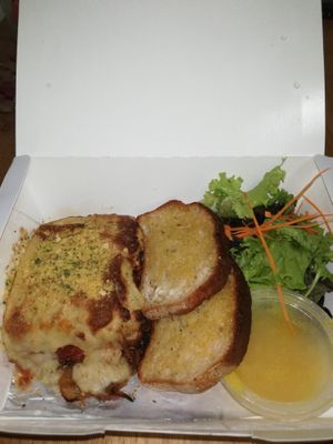 Moussaka at iVegan in Makati