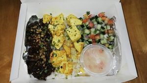 Masarap! Delicious mushroom Classic Filipino Breakfast ala Tapsilog.  at iVegan in Makati