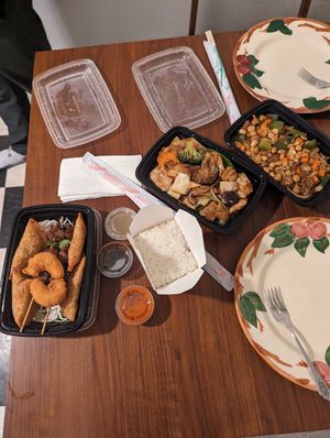 K at Harmony Vegetarian in Chamblee