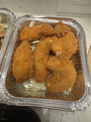 Fried Shrimp   at Harmony Vegetarian in Chamblee