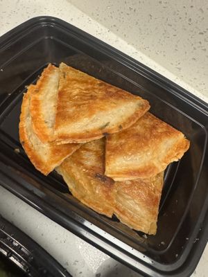 Scallion Pancakes   at Harmony Vegetarian in Chamblee