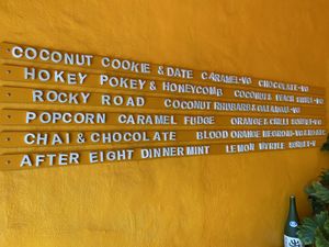 The coconut, Rhubarb & Ginger was wjconeochmeofn  at Kenny Lover in Thornbury