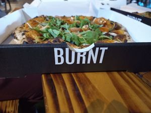 . at Burnt Pizza in Cork