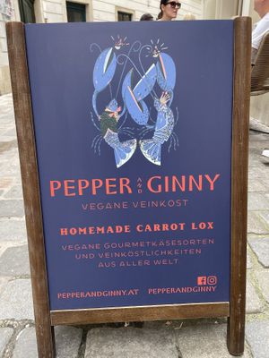Entrance  at Pepper & Ginny - Vegane Veinkost in Vienna