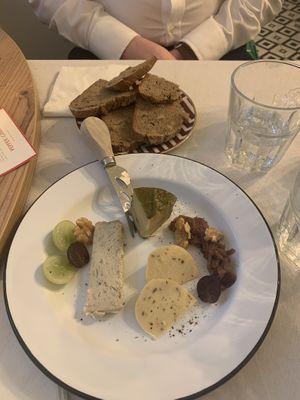 Cheese plate  at Pepper & Ginny - Vegane Veinkost in Vienna