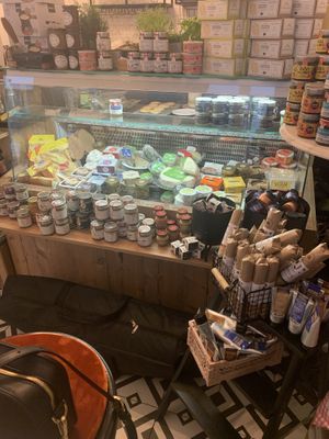 So many cheeses!  at Pepper & Ginny - Vegane Veinkost in Vienna