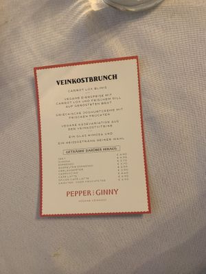   at Pepper & Ginny - Vegane Veinkost in Vienna