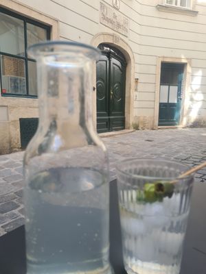 Lemon Soda at Pepper & Ginny - Vegane Veinkost in Vienna