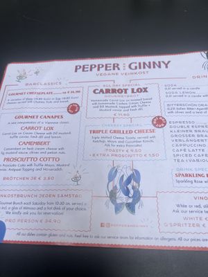   at Pepper & Ginny - Vegane Veinkost in Vienna
