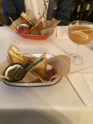 Grilled cheese sandwich  at Pepper & Ginny - Vegane Veinkost in Vienna