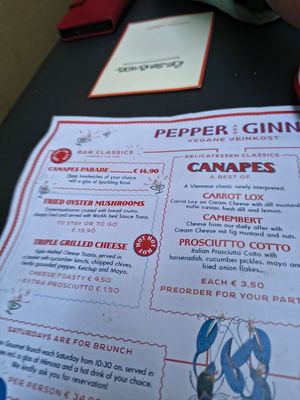  at Pepper & Ginny - Vegane Veinkost in Vienna