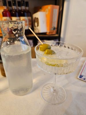 Soda with lemon at Pepper & Ginny - Vegane Veinkost in Vienna