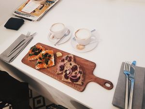 Carrot lox & faux gras at Pepper & Ginny - Vegane Veinkost in Vienna