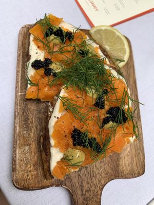 Carrot lox at Pepper & Ginny - Vegane Veinkost in Vienna