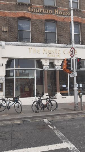 Exterior at The Music Café in Dublin