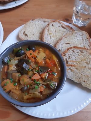 Tagine  at Yurt Cafe in East London