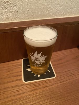 Pilsner locale  at Dallas Burger Joint in Lisbon