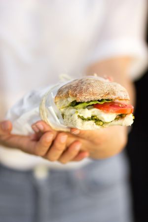 Panino Caprese at Gardeno - Calle Orizada in Tijuana