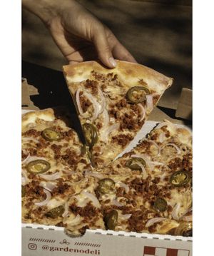 Pizza mexicana at Gardeno - Calle Orizada in Tijuana